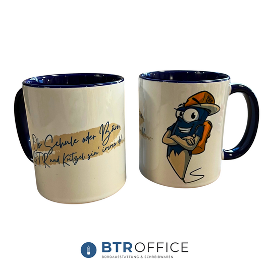 Keramiktasse "Kritzel"