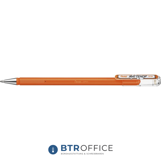 Gelschreiber Mattehop Orange