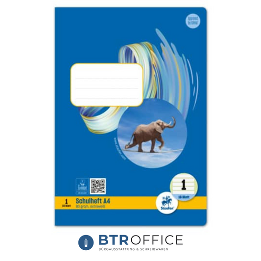 Heft, A4, 80g/m², 16 Blatt, Staufen Style