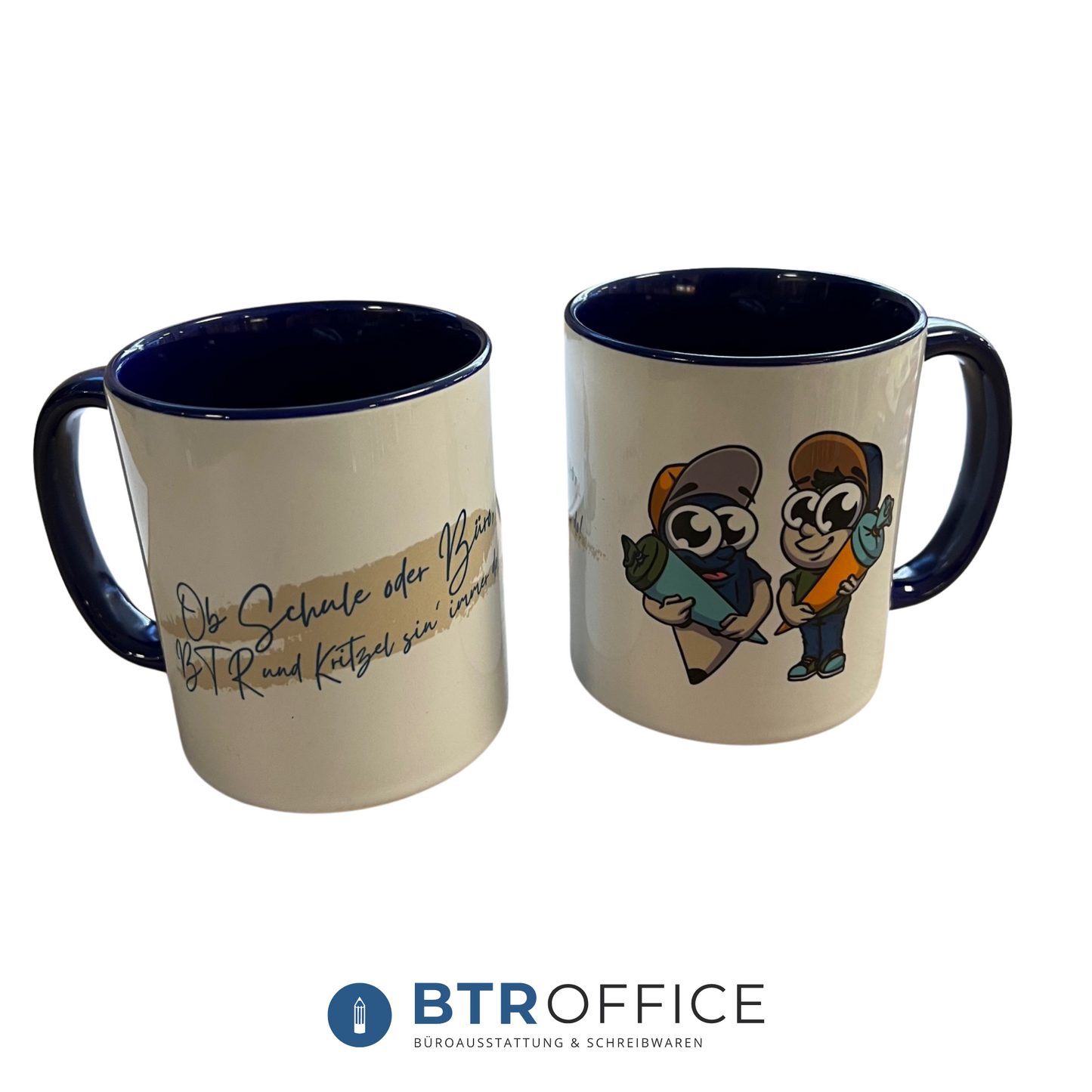 Keramiktasse "Kritzel & Flo"