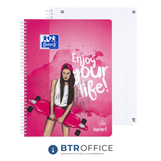 OXFORD LIMITED EDITION SKATERGIRL COLLEGEBLOCK LIN28