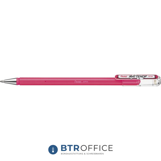 Gelschreiber Mattehop Pink