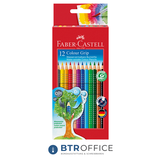Faber-Castell 12er-Etui Colour Grip