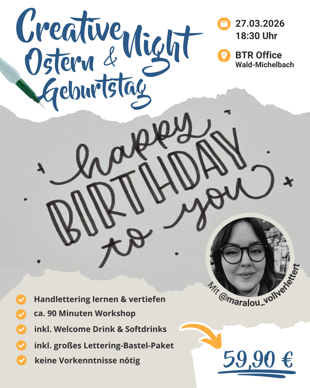 Creative Night – Ostern & Geburtstag