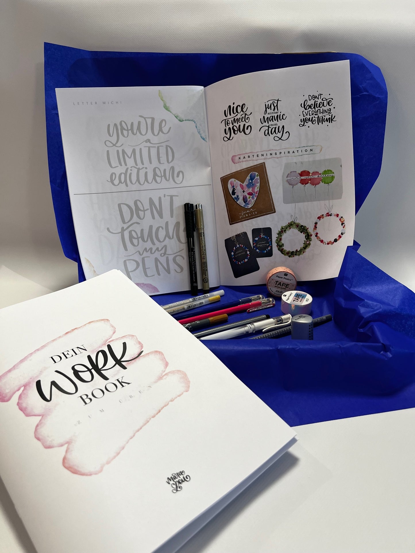 maralou_vollverlettert Lettering-Paket Gold