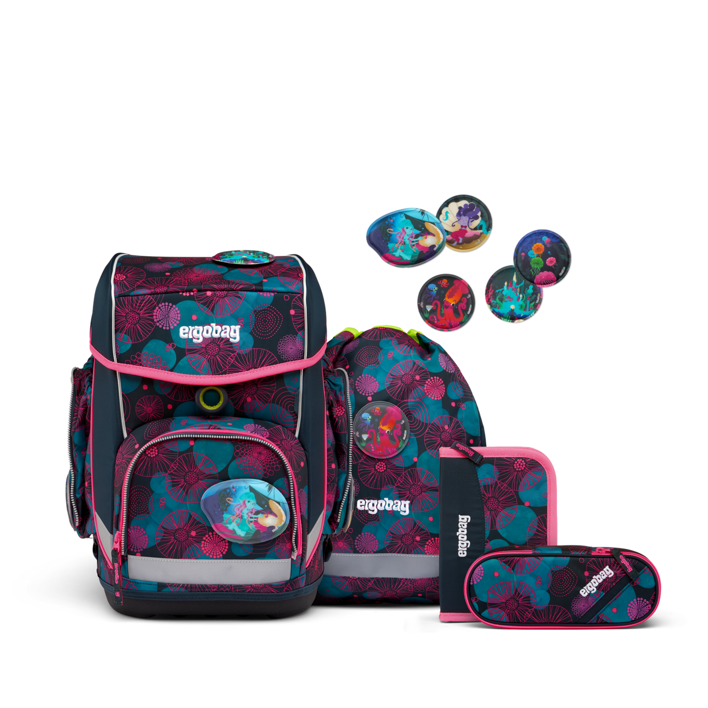 ergobag cubo-set KorallBär