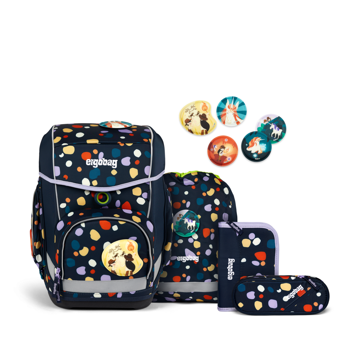 ergobag cubo-set Bärnsteinhöhle