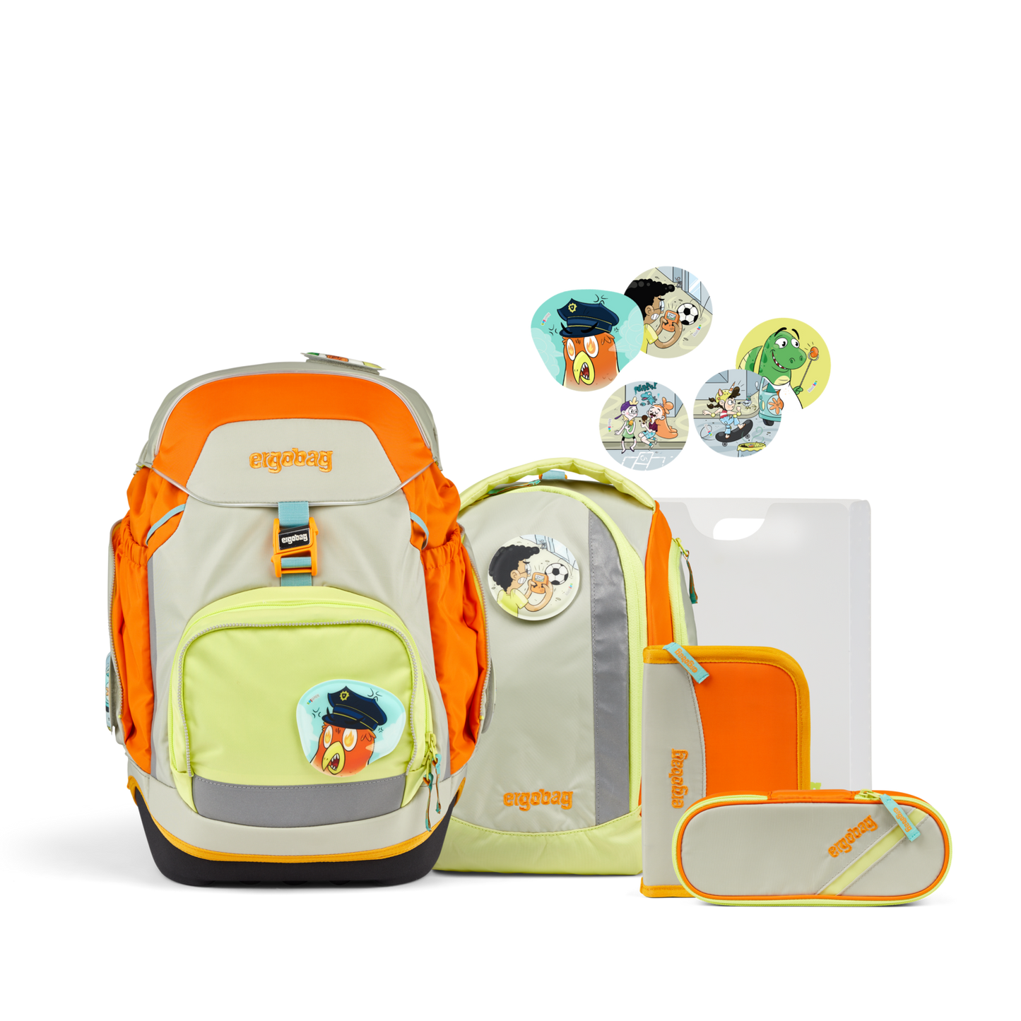 ergobag PACK-Set COMIC ADVENTURE EDITION StadtBärwohner