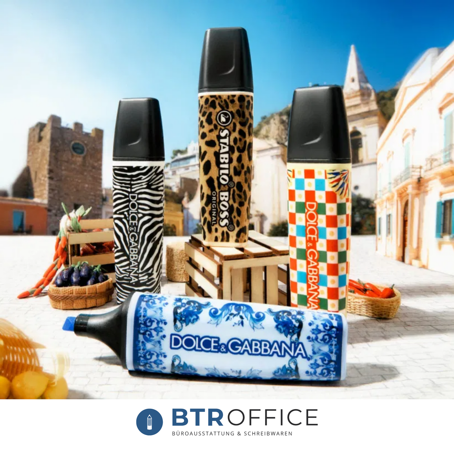 Textmarker STABILO BOSS ORIGINAL x DOLCE&GABBANA