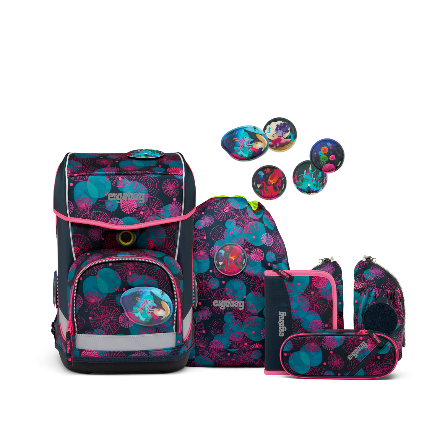 ergobag cubo light-set KorallBär