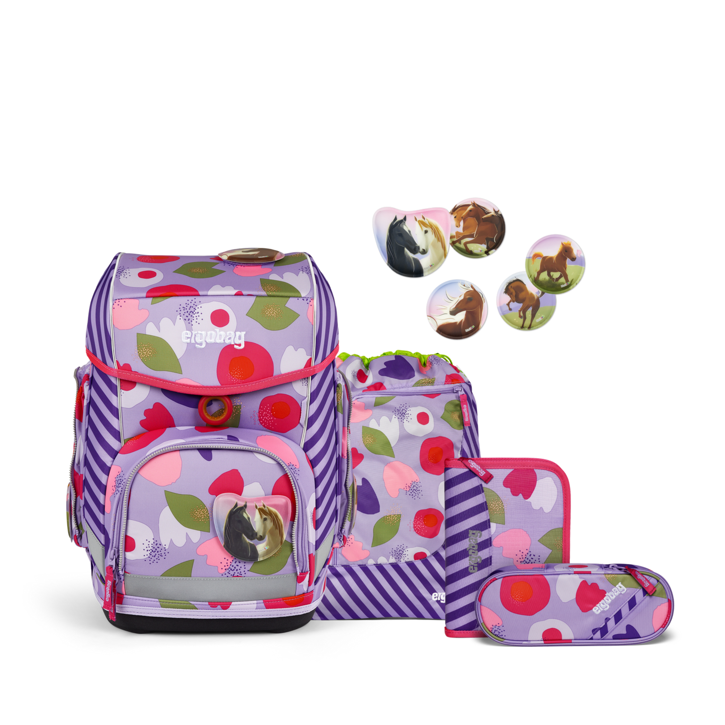 ergobag cubo-set BlütenzauBär