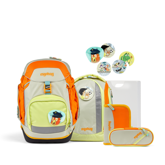ergobag PACK-Set COMIC ADVENTURE EDITION StadtBärwohner